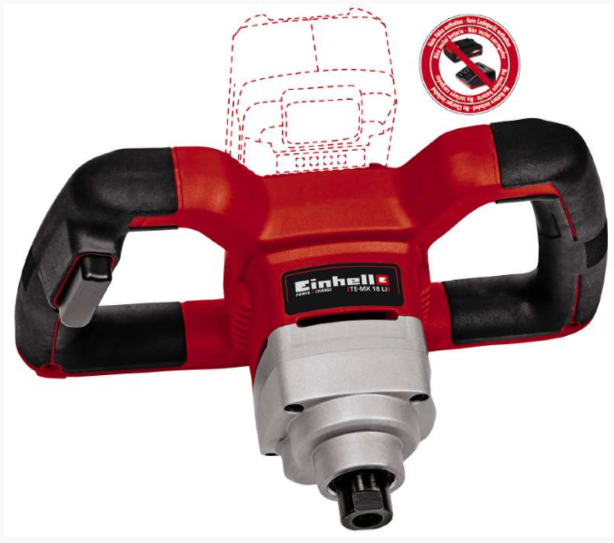 Mezclador de pintura TE-MX 18 Li Solo Einhell a bateria