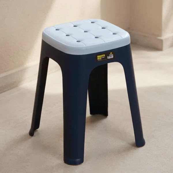 Banquito apilable para casa o camping