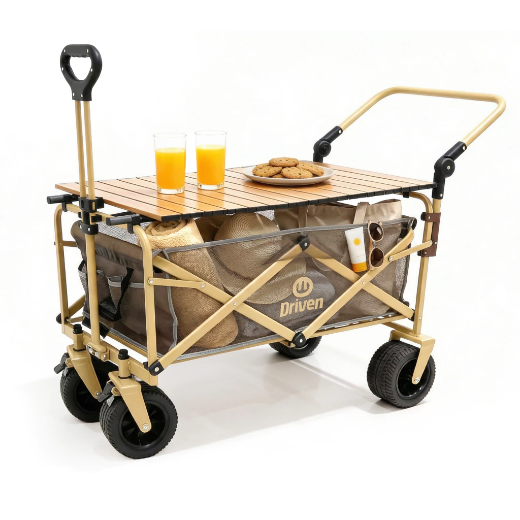carro mesa driven para camping o playa driven