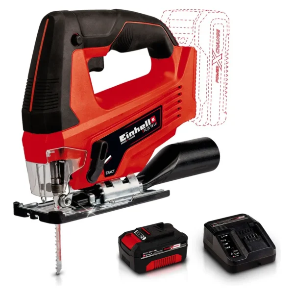 Sierra Caladora Inalámbrica Einhell TC-JS 18 Li con Batería